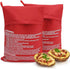 ZeriLion 2 Pack Yummy Microwave Potato Bags for Baking Potatoes - Reusable Microwave Cooker for Fast Perfectly Cooked
