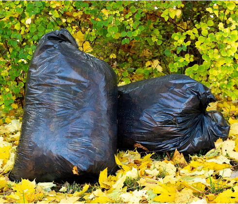 18 Gallons Large Black Recycling Trash Bags - 100 Counts