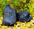 18 Gallons Large Black Recycling Trash Bags - 100 Counts