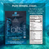 ENERGYbits/RECOVERYbits Organic Spirulina & Chlorella Tablets, Vegan, Keto, Gluten Free, 4 Bags, 30/Bag