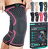 Modvel Compression Knee Brace 2 Pack for Women & Men, Knee Support for Pain Relief