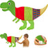 Sensory Wall Panel for Kids | Touch, Feel & Learn | Dinosaur