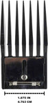 Miaco Universal Clipper Guide Comb Guard Set, 10 Pieces, Fits Oster Classic 76, A5, Andis AG, Wahl