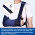 Immobilizer 40-51 inch) Arm Sling for Shoulder Injury with Waist Strap - Brace Support for Sleeping, Rotator Cuff