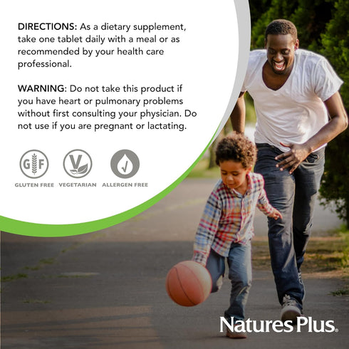 Natures Plus Huperzine Rx-Brain - 50 mcg, 30 Vegetarian Tablets - Brain Support Supplement with Neuronutrients