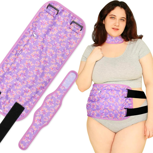 Plus Size Castor Oil Pack 2 Pcs Castor Oil Wrap Organic Cotton