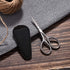 Small Precision Scissors, 3.5inch Stainless Steel Multi-Purpose Grooming Kit for Facial Hair, Eyebrow, Beard