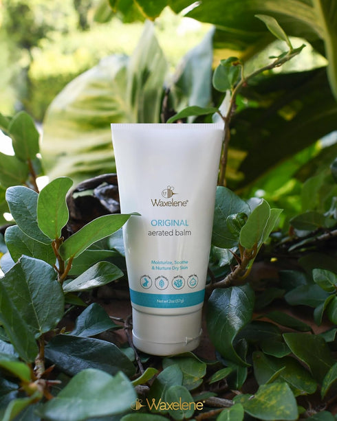 Waxelene Multipurpose Ointment Travel Tube, Organic Aerated Balm - Petroleum Jelly Alternative for Eczema, Dry Skin,