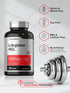 Horbaach L-Arginine 4000mg | 120 Vegetarian Caplets | Maximum Strength Nitric Oxide Precursor, Gluten Free Supplement