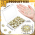Lounsweer 50 Pcs Halloween 3D San Judas Nail Charm, Mini Virgin Mary Nail Gems Shiny Zircon Alloy Jesus Art Charms.