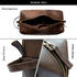 RUBAB MEN Premium Vegan Leather Toiletry Bag - Waterproof Grooming Travel Pouch for Men, Tan Shade