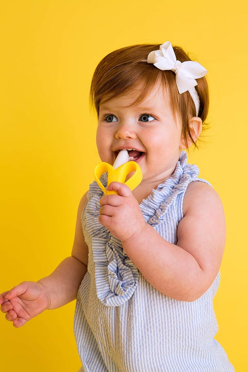 Toddler Toothbrush - The Original Baby Banana Brush Made in USA
