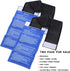 Gel Ice Cold Packs - Soft Reusable Cold/Hot Compress (2-Piece Set) for Joint and Muscle Pain Relief