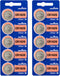Murata CR1620 Battery DL1620 ECR1620 3V Lithium Coin Cell, 10 Batteries
