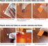 LHAVEN Sticks,12colors Wood Filler Wood Wax Crayons for Repairing Scratches, Scuffs, Cracks, and Nail Holes on Wood
