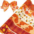 Whaline 6 Rolls 30 Yard Fall Thanksgiving Wired Edge Ribbon, Autumn Plaid Pumpkin Maple for Gift Wrapping