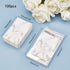 PH PandaHall 100pcs Hair Bow Holder, Marble Pattern Hair Clip Display Cards with 100pcs OPP Bags