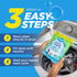 Carbona Laundry Detergent Sheets - Fresh Scent (1 Pack - 25 Sheets)