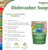 Auto Dishwasher Soap, 12.5oz Bag - Natural Concentrated Formula, Dishwasher Detergent Cleaning Supplies, Hard Water