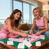 RUBOAOA 100 (7.9" 4.3" Pcs Mahjong Napkins, Watercolor Mahjong Cocktail Napkins, Asian Tile Party Supplies Disposable