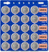 Murata CR2016 Battery DL2016 ECR2016 3V Lithium Coin Cell (20 Batteries)
