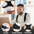 Premium Upper Back Brace for Men & Upper Back Brace for Women, Adjustable Posture Corrector, Upgraded Version, Back