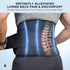Back Brace for Lower Back Pain Women - Thin Lumbar Support Belt, Adjustable for Herniated Disc & Heavy Lifting