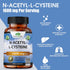 N-Acetyl-L-Cysteine (NAC) 1600 mg, 100 Veggie Capsules for Lung Health & Immune Support