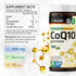 MAUWE HERBS CoQ10 Gummies 200mg, Organic Antioxidant Supplement for Cellular Energy, 90 Vegan Pectin-Based Chews