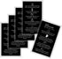 Manicure Aftercare Instruction Cards, 50 Pack, 2x3.5" Business Card Size for Nail Salon Handout