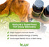 B'LEAF NATURE Organic Moringa Pure Capsules - 1000mg, 180 Count for Immune Support, Energy & Balance