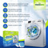 Washing Machine Cleaner Tablets 24 Pack, Descaler & Deep Cleaning Solution for HE, Top Load & Front Loader Washers,