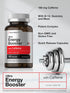 Horbaeach Energy Supplement - 120 Capsules with Caffeine, Ginseng & Vitamin B12, Daily Energy Booster Pills