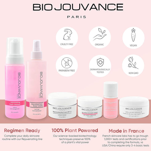 Rejuvenating Rose Toner Spray 8oz, PH Balancing Alcohol-Free Hydrating Face Toner for Mature Skin