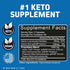 Herbtonics Apple Cider Vinegar Capsules with The Mother Plus Keto BHB - Energy & Focus for Women & Men - 240 Vegan Pills