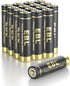 EBL Gold Pro Rechargeable AAA Batteries, 1.2V 1100mAh, High Performance Precharged Triple A Battery - 16 Packs