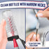 Set 4 Dish Brush of - Kitchen Scrub Brushes with Non-Slip Long Handle for Cleaning, Scrubber, Dishwashing, Dishes