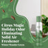Citrus Magic 3-Ounce Holiday Odor Eliminating Air Freshener Spray, Pack of 3