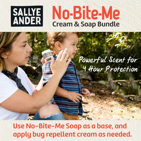 SALLYEANDER No Bite Me! Cream & Soap Gift Set