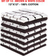 Dishcloths for Kitchen – 100% Cotton Terry – 12 Pack – Soft Absorbent Wash Cloths for Cleaning