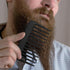 Mini Wide Tooth Comb - Small Travel Hair Detangling Comb for Curly Wavy Hair (Black)