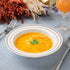 SETUP 12 oz. Disposable Plastic Soup Bowls, 50 Piece with Silver Rim - Heavy-Duty for Party, Wedding, and Occasions