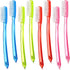 Zopeal Extra Hard Firm Toothbrush for Adults, Bulk 8 Pieces, Huge Head Bristle Full Head Manual Cleaning
