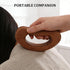Wooden Gua Sha Tool - Shoulder Neck Massage Tool for Deep Tissue Guasha Scraping - Manual Body Therapy Massager