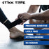 STIKK Athletic Tape - 3pk Blue, 1.5 Inch x 15 Yards for Muscle Support, Training Supplies