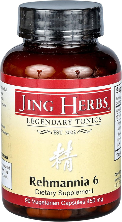 JING HERBS 6 90 Rehmannia Capsules