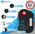 PracMedic EpiPen Carry Case - Insulated Compact Case holds 2 Epipens or Auvi-Q, Inhaler, Medicines (Black)