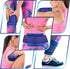 Medvice Reusable Hot and Cold Ice Packs - 2 Gel Wraps for Injuries, Joint Pain, Muscle Soreness, Adjustable & Flexible