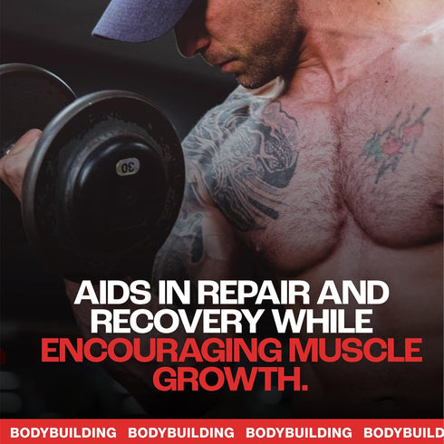 Muscle Maker Post Workout Serum - Enhanced Men's Health with Antioxidant Boost, Vitamin C & Zinc, Creatine for Fitness,