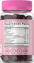 Horbaeach Iron Gummies for Women | Supplement with B Vitamins | 70 Count | Grape Flavor | Vegan, Non-GMO & Gluten Free